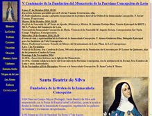 Tablet Screenshot of concepcionistas.info